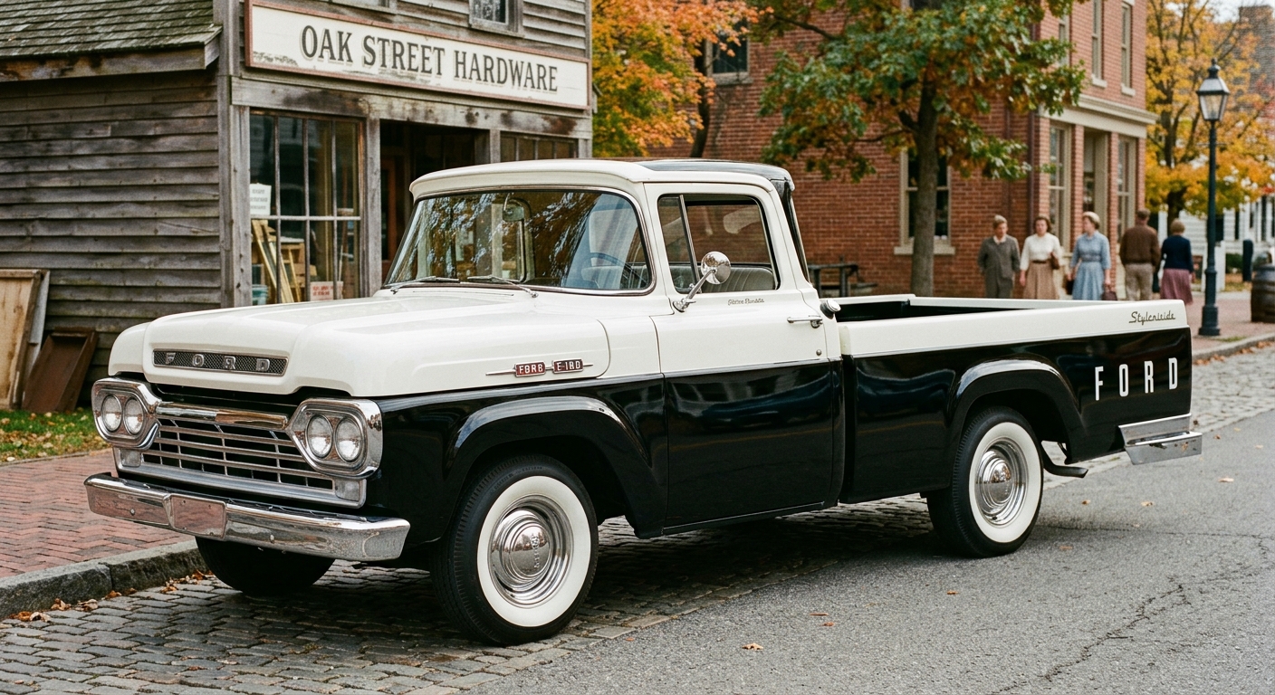 Ford F-100 1957–1960 — 3RD GEN — THE STYLESIDE